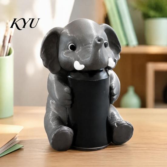 Can Protectors for Soda Dinosaur Hippo Frog Elephant Protector Lid, 3D Printed Cute Animal Beverage Sealers Drinks Cover, Dust Proof Carbonation