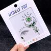 Glue Free 3D Rhinestones Sticker Fake Tattoo Disposable Crystal Facials Sticker Glitter Waterproof Temporary Tattoo Sticker