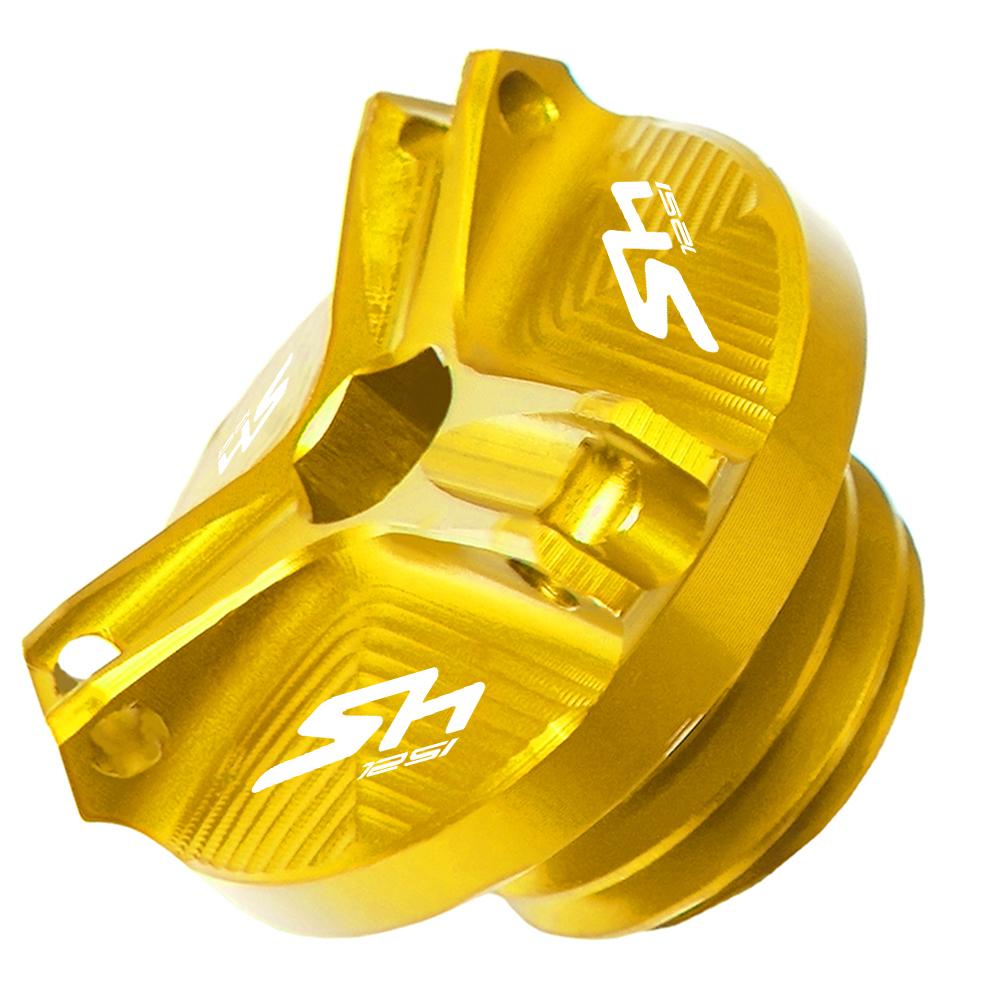 

Для Honda SH125i SH 125i 2006-2018 2017 2016 аксессуары для мотоциклов, пробка для слива масла двигателя, гайка поддона, чашка золотой