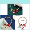 Hello Kitty Jewelry Bracelet With Pearl Heart Pendant For Gift And Travel Souvenirs