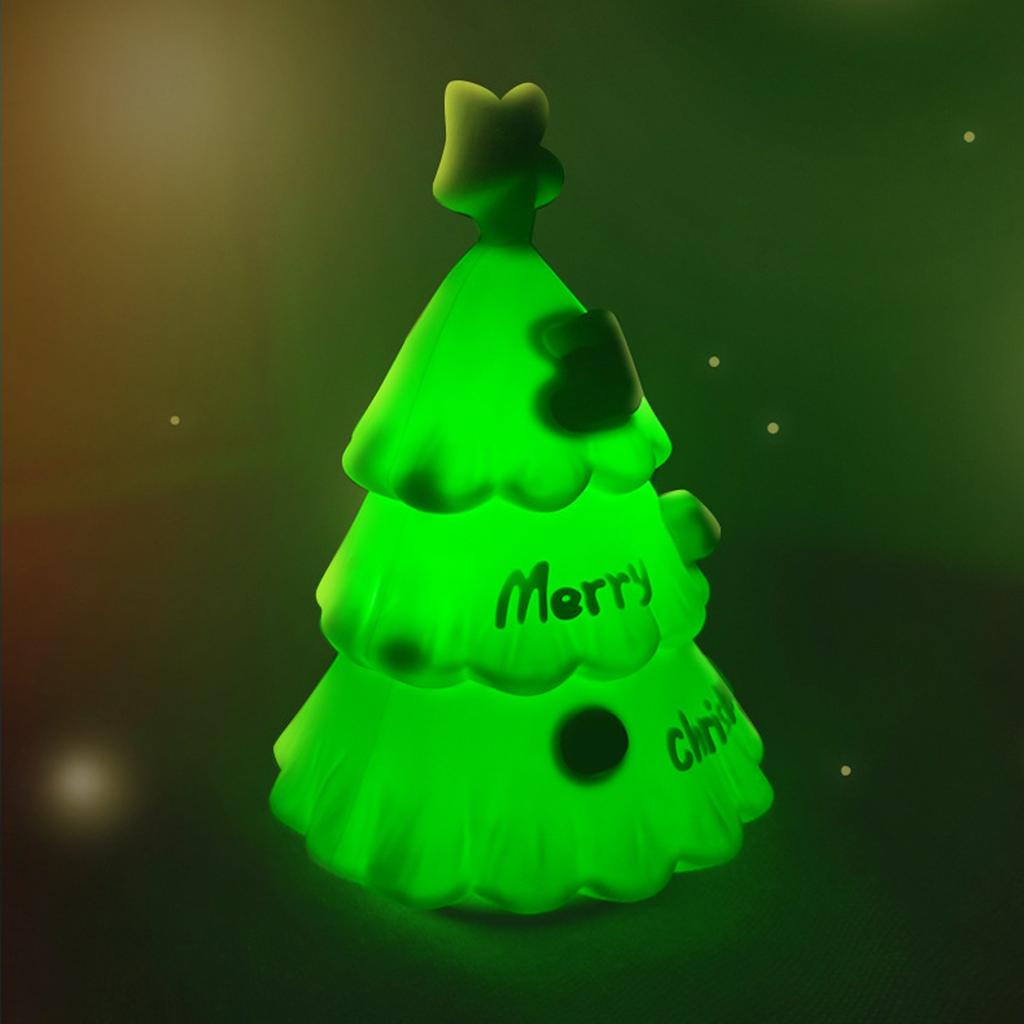 Christmas Decoration  Tree Night Light Plug In, 120V LED Xmas  , Christmas Night Light Decor For Bedroom Bathroom Kitchen Hallway Stairs