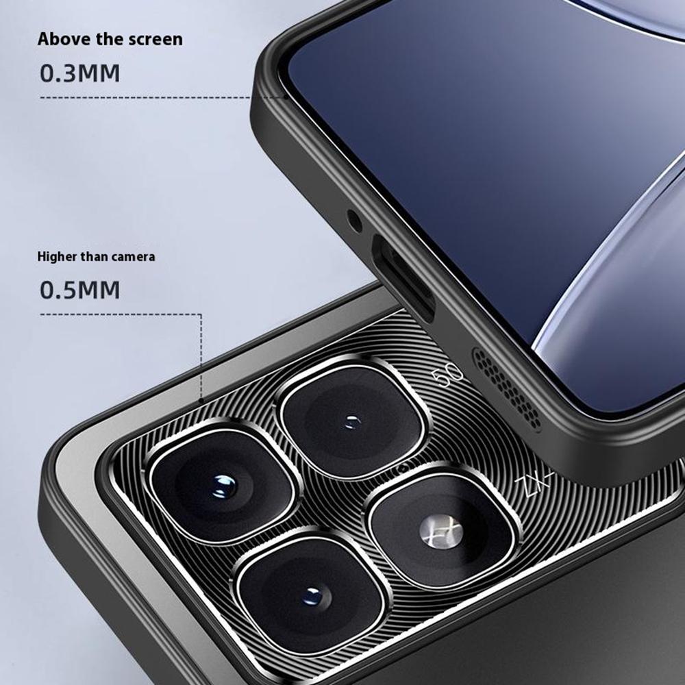 For Xiaomi Poco F6 Pro 5G/Redmi K70 5G/K70 Pro 5G Case CD Veins PC+TPU Phone Cover