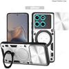 Slide Lens Push Window Armor Funda for Motorola Moto Edge 60 Fusion 5G Case for Motorola Edge 60 Case Magnetic Ring Stand Cover