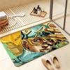 Jojo D-Diego Brando Soft Comfortable Short Plush Rug Carpet mat Anti‑Slip Floor Mat Machine Washable Home Decor