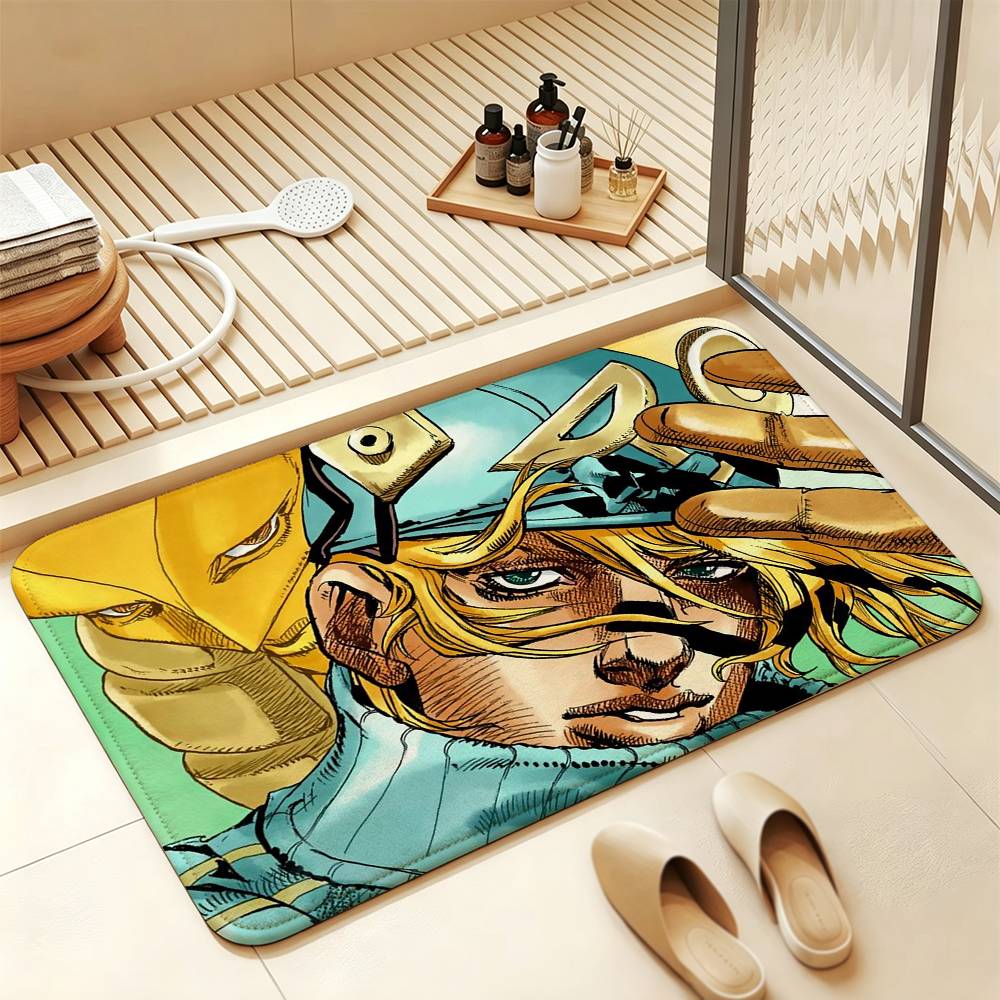 Jojo D-Diego Brando Soft Comfortable Short Plush Rug Carpet mat Anti‑Slip Floor Mat Machine Washable Home Decor