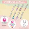 30Pcs/Set DIY Guardian Angel Pendant Creative Angel Fairy Dangle Charms  Keychain Accessories