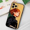 Kugisaki Nobara Anime Jujutsu Kaisen Phone Case For IPhone 17 Air 16 15 14 13 Pro Max 11 12 Black Silicone Cover