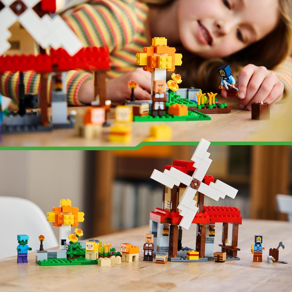 LEGO Minecraft Windmill Farm 21262 (Ages 8+)
