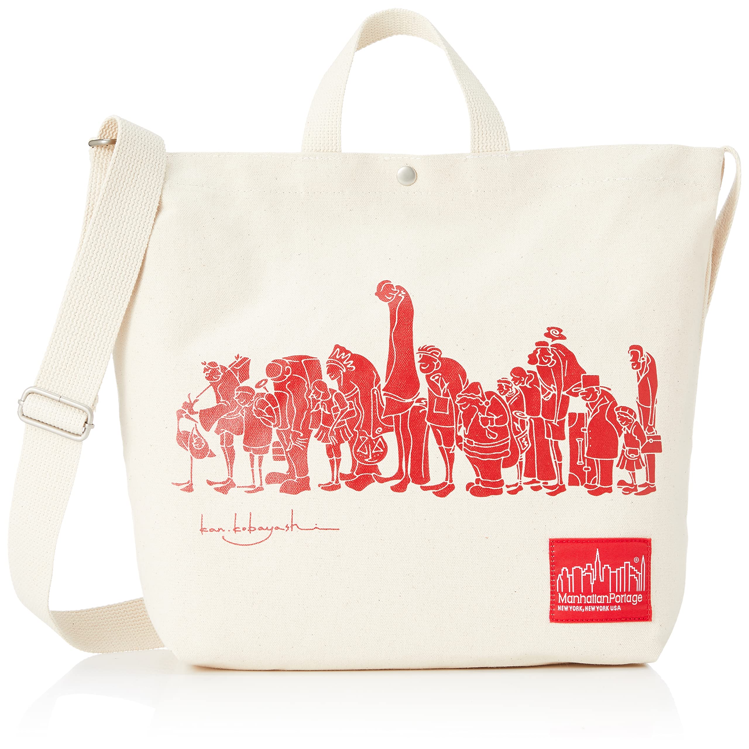 

Подлинная сумка через плечо Fort Wadsworth, сумка через плечо Canvas Art 2022 Natural [Manhattan Portage] [Официальный]