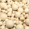 Hemu Natural Unfinished Wood Beads 4-50mm: DIY Round Beads for Bracelets