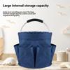 [PLUM]17L Portable Garden Tool Storage Basket Large Capacity Multiple Pocket Folding Basket Outdoor Picnic Hand Basket Beach Bag