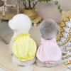 Summer Thin Pet Princess Dog Skirt Teddy Bichon French Dou Cat Dress Supplies 25 Lace Bubble Skirt