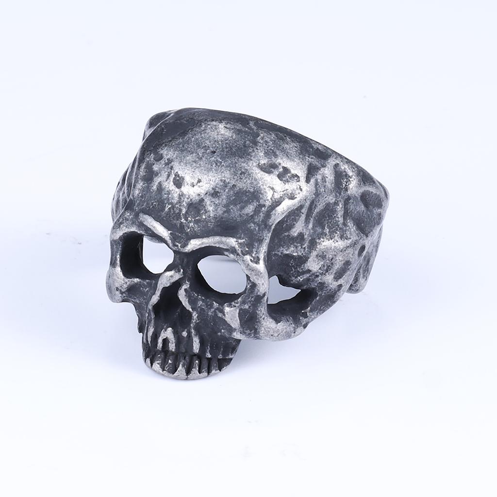 Vintage Punk Style Wielowzór Czaszki Pierścionki Unisex Biker Fajne Akcesoria na Palce