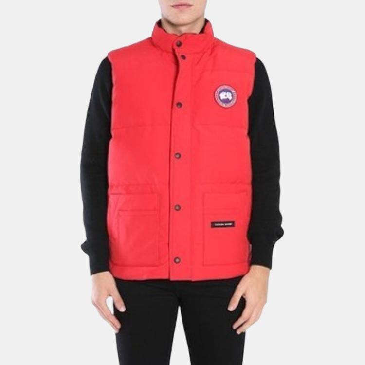 Canada Goose Freestyle Serie Bequeme Leichte Wasserdichte Daunenweste mit Entendaunen Unisex Weste 4154M-11