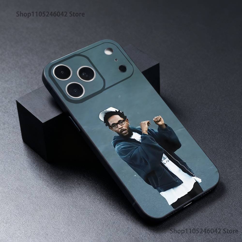 

Cool K-Kendrick Lamar G-GNX Black Soft Cover Phone Case For iPhone 17,16,15,14,13,12,11,Pro,Max,Plus iPhone17