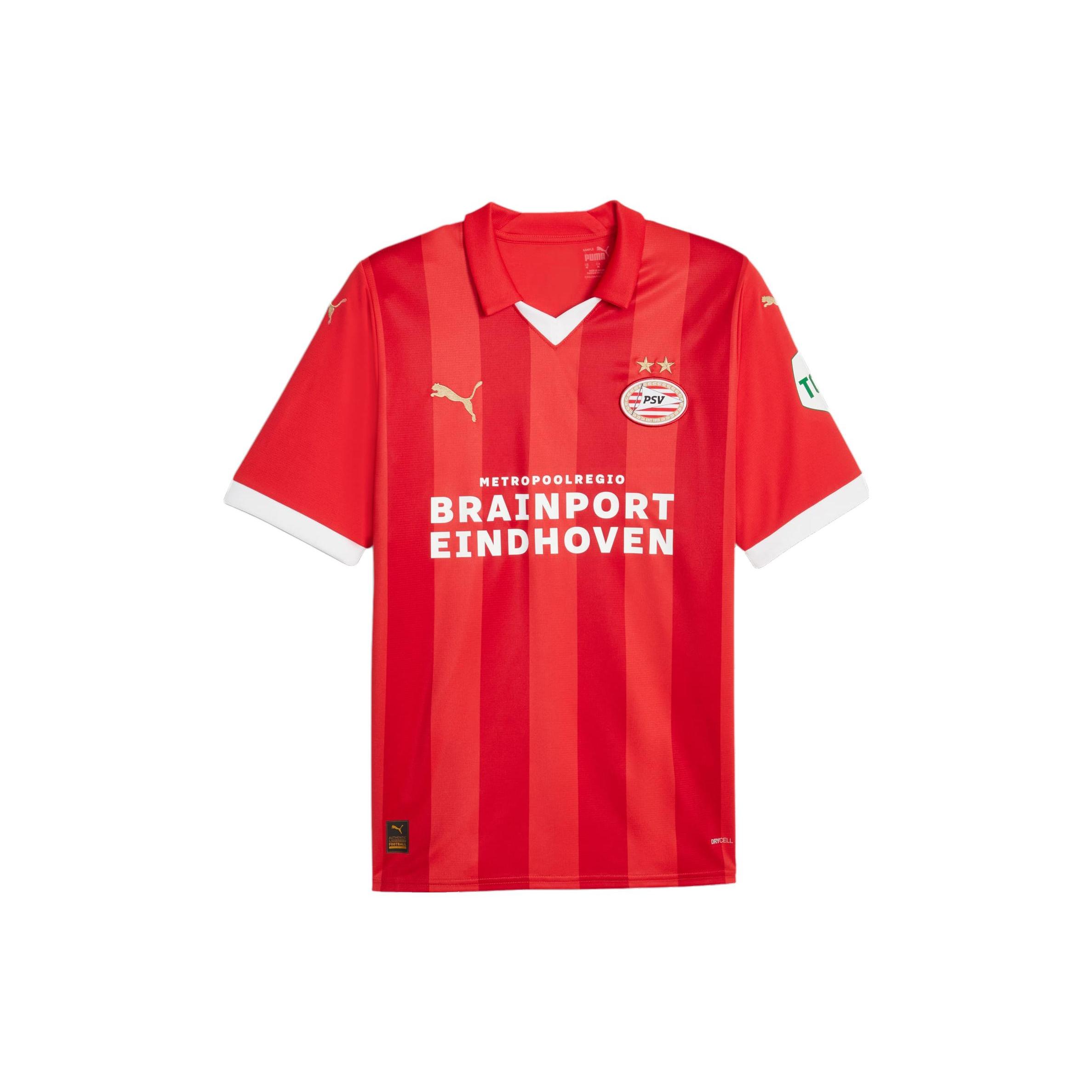 

New PUMA PSV Eindhoven Soccer Jerseys Women s Red 770578-01 M