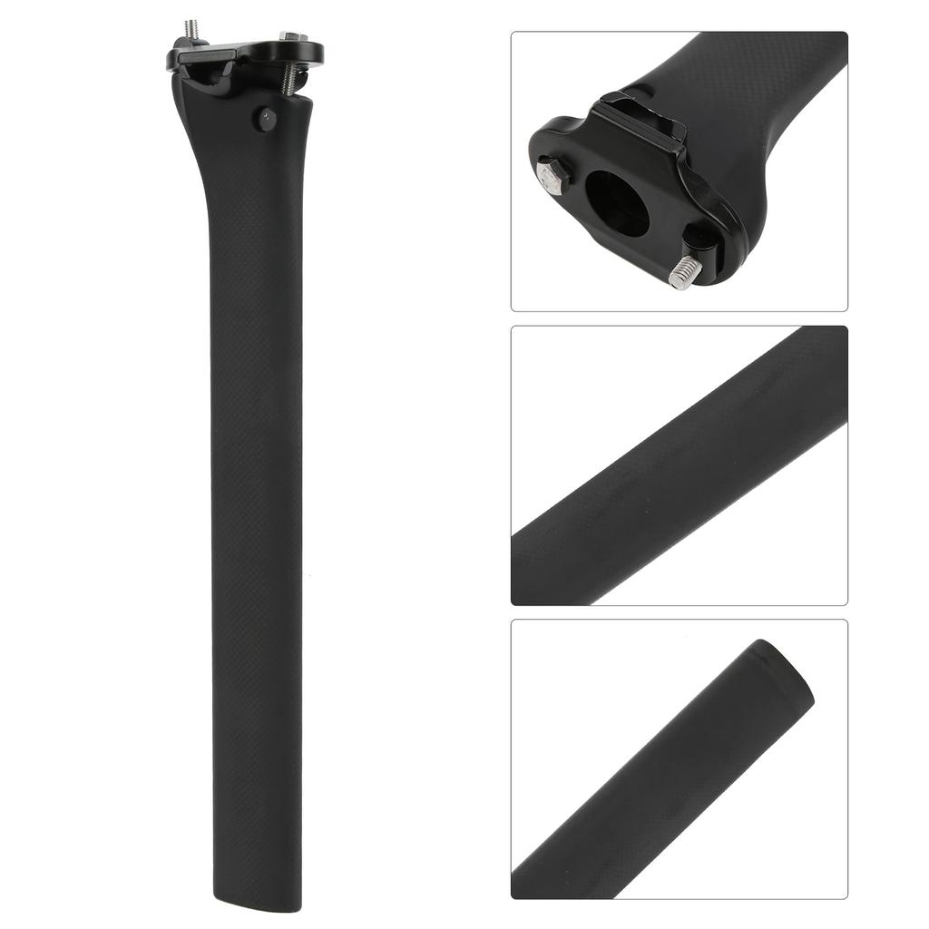 Seatpost Bike Carbon  Seatpost Saddle Pole Seat Post Tube  Saddle Support Pole Seat Post Tube Bike Seat Pole