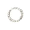 Mezmic Pearl Ball 925 Silver Ring