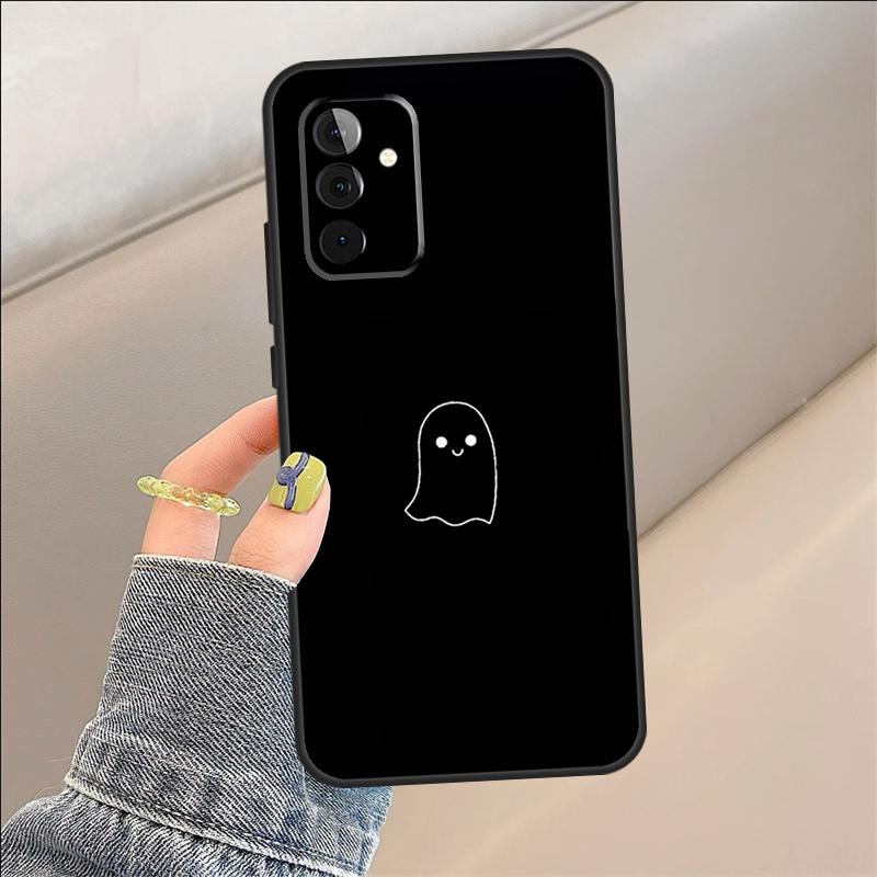 Cute Halloween Ghost Bat Case For Samsung Galaxy A35 A15 A55 A53 A33 A13 A36 A56 A26 A16 A22 A32 A52 A54 A34 A05 A06