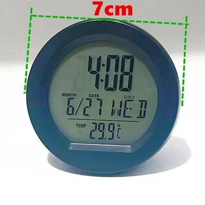 Auto LCD digitální hodiny teploměr teplota měřič napětí monitor baterie měřič napětí teplota tester pro motocykl auto