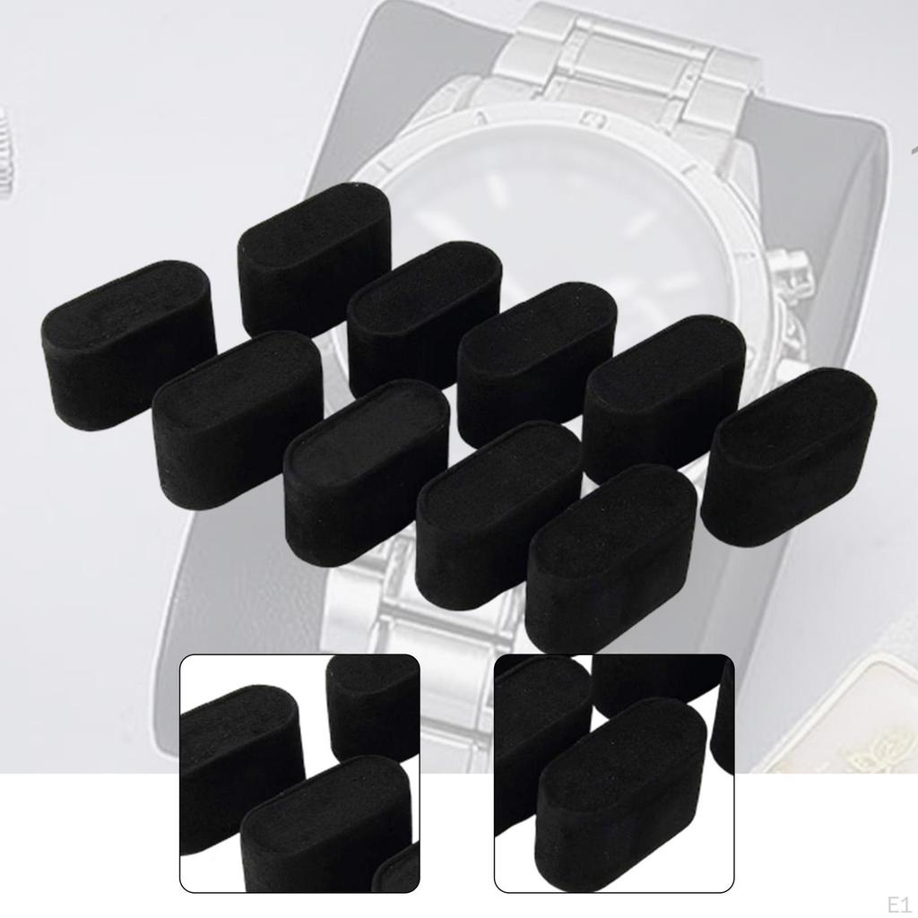 10 Pack Anti-Scratch Watch And Bracelet Cushion for Jewelry Organizer Small Business