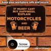 Vintage American Motorcycle Tin Sign Metal Poster Wall Decor Garage 8x12 Inch