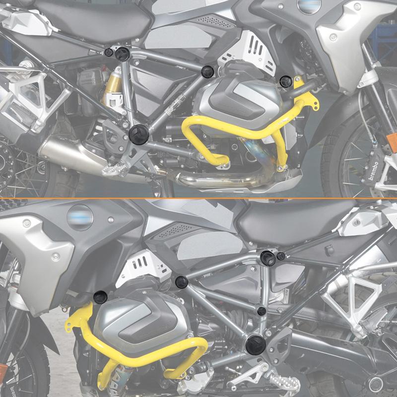 For 18-22 BMW R 1250 GS R1250GS Adventure Frame Hole Caps Plug for BMW R 1200 GS LC 14-18 R1200GS LC Adventure Frame Hole Covers