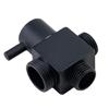 Shower Valves Splitters Quick Switches Mechanism with Universal Connection Designs Bathroom Shower Diverter Valves for Home