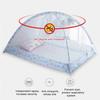Kids Folding Mosquito Net  for Bed Crib Tent Freestand Bed Safety Crib Full Cover Net Mosquitoes Net with See-Through Mesh