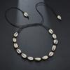 Boho Conch Seashell Necklace Women Jewelry Aesthetic Summer Beach Shell Choker Cowrie Beaded Necklaces Handmade Collar Female