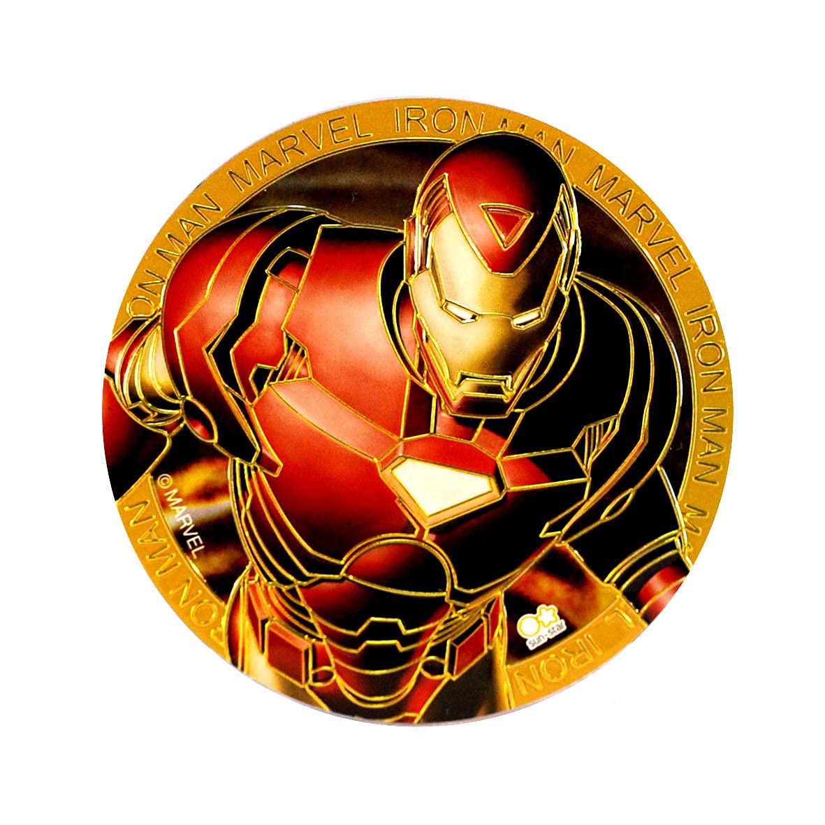 

MARVEL Iron Man Engraved Metal Art Magnet
