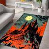 Halloween Style Vampire Castle Carpet for Living Room Bedroom Sofa Home Decor Non-slip Floor Mat Modern Rugs Holiday Gift
