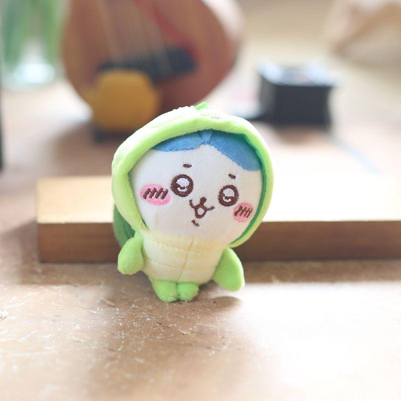 

Милый Милый Превратившийся в Самоуничижительного Медвежонка Сяоба Подвеска Плюшевые Игрушки Украшение для Подвешивания на Школьный Рюкзак Брелок Кукла 11 cm