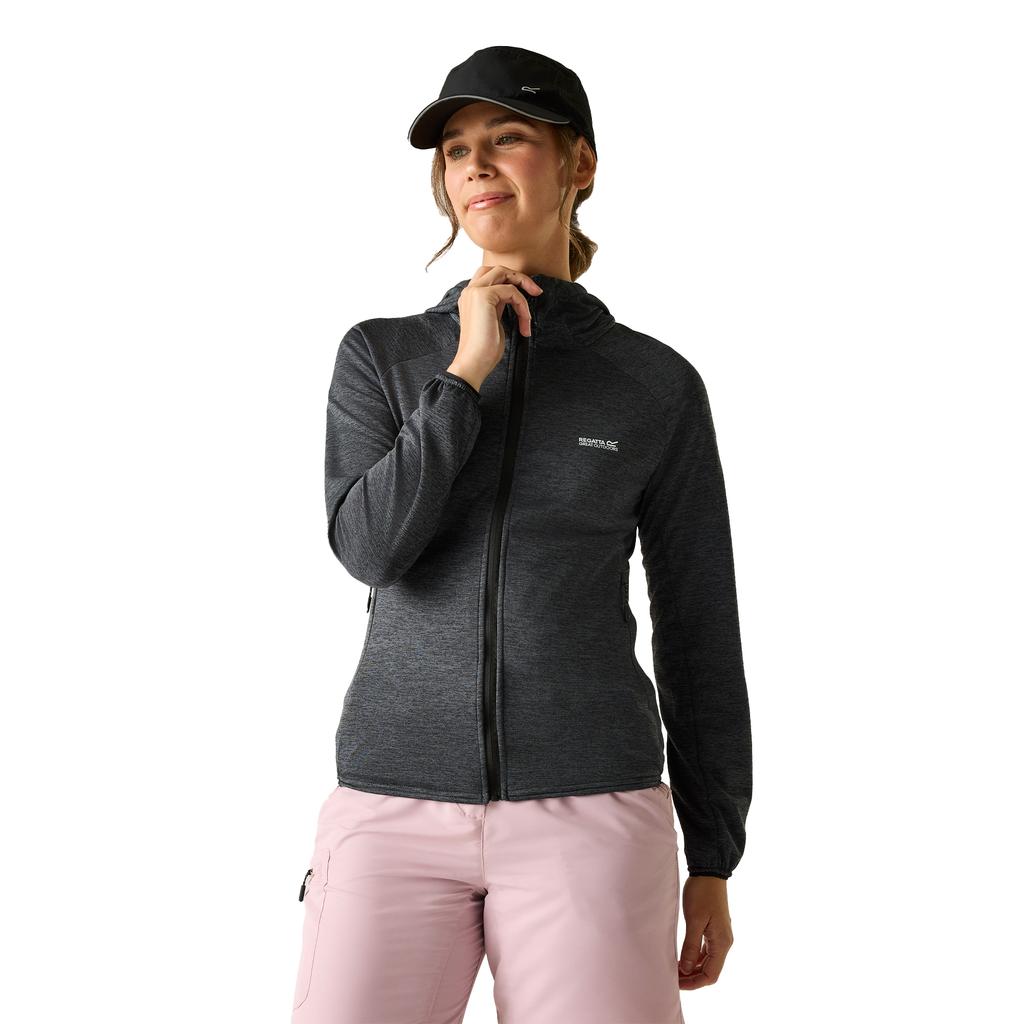 Regatta Womens/Ladies Ferna Stretch Hooded Fleece Jacket