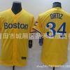 Mens Basketball Jersey Boston Red Sox 34 Ortiz 50 Betts Cotton Sport Shirt Team Practice Casual Wear