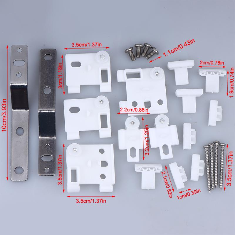 Single Set Master  Featuring Wheel For Curved  Track Rail Electric Curtain Accessories Pulley Matched Featuring 11.5mm Belt