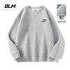 GLM Men's Loose Fit Graphic Crew Neck Sweatshirt