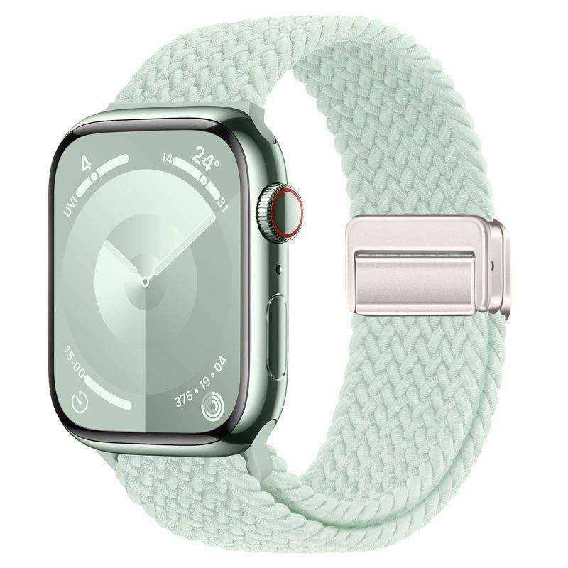 Geflochtenes Magnetarmband aus Nylon für Apple Watch S11