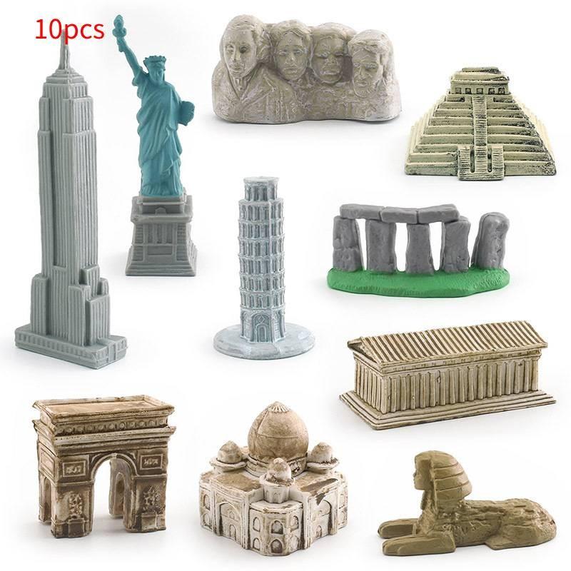 Statue Of Liberty Pvc Model With Educational Design For Kids Learning And Display