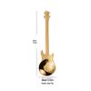 304 Stainless Steel Guitar-Shaped Coffee and Bar Stirring Spoon