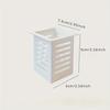 1/3pcs Wall Mounted Holder Drain Self-Adhesive Toothpaste Toothbrush Storage Rack Bathroom Daily Necessities Organizer