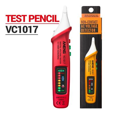 ANENG  Non-contact Pen Style LED Lights Electric Tools Sensor Tester Alarm Intelligent AC Power Outlet Voltage Meter Voltmeter