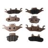 2 Pairs Front and 2 Pairs Rear SINTERED Brake Pads 15106010060 15106010080 For ODES 650 800 1000 ATV UTV Pathcross Troxus Dune