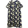 CORSDEIISTOR Short Sleeve Knee-length Dress M-L Navy Women Used