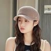 Japanese British Style Spring Summer Beret Hat For Women Luxury Brand Designer Straw Hat Breathable Sun Hat Visors Travel Caps