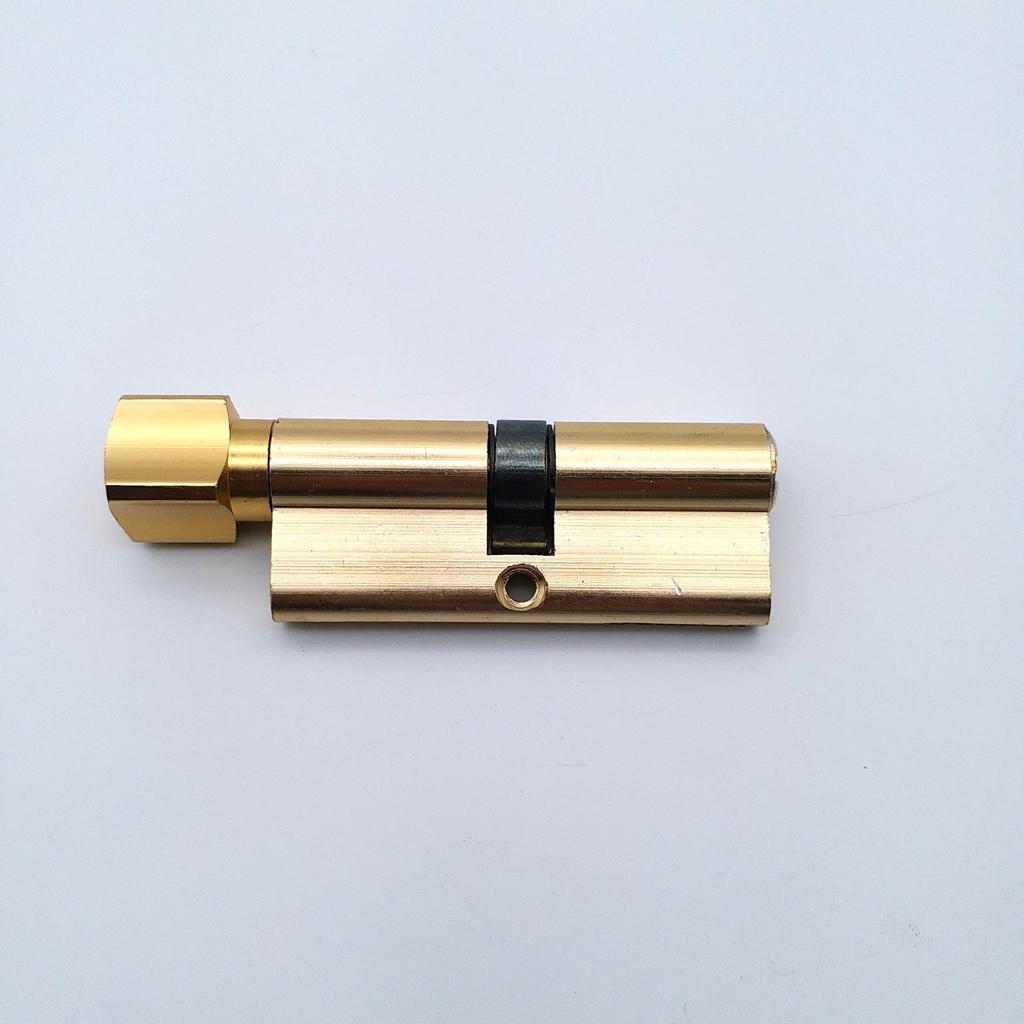 Aluminum Alloy Interior Door Handle Lock Cylinder for Bedrooms