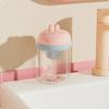 Electric Foaming Cup Cylindrical Foam Producer Ribbed Facial Pink
