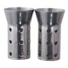 2Pcs Stainless Steel Exhaust Baffle Muffler 3.38*2inch Muffler Baffle Noise Eliminator Muffler Noise Eliminator