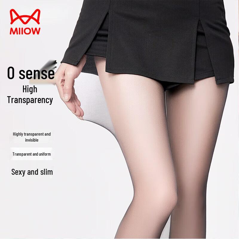 MiiOW Women's Thin Sexy Pantyhose (2-Pack)