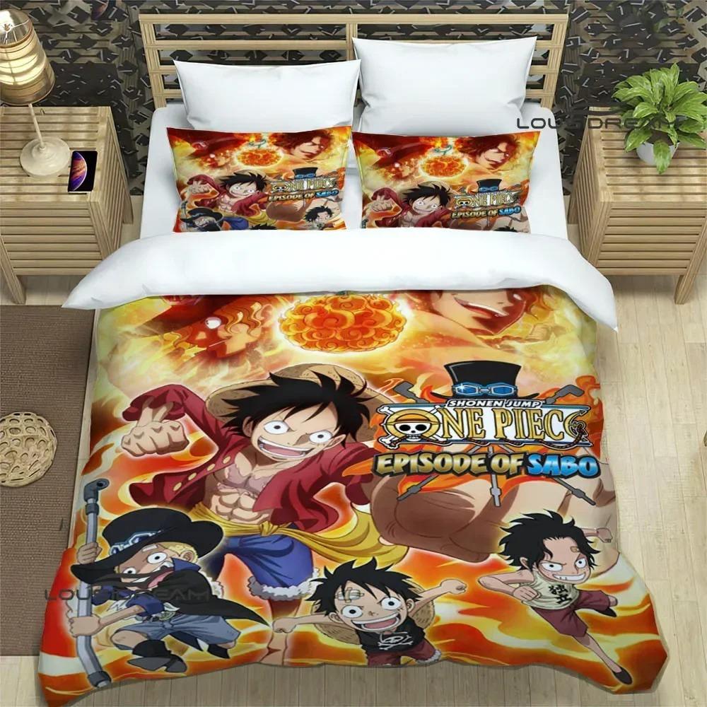 

3D мультфильм One P-Piece Постельное белье комплект изысканный постельное белье пододеяльник одеяло комплект постельного белья роскошный подарок на день рождения 70x133cm 2pcs